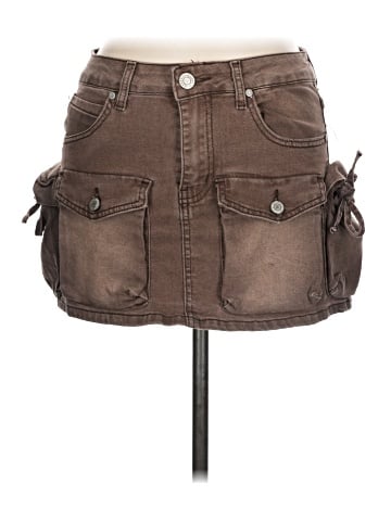 VIP Jeans Denim Skirt (view 1)