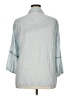 NY Collection Blue 3/4 Sleeve Blouse Size 1X - photo 2