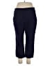 Talbots Solid Blue Active Pants Size 16 - photo 1