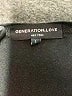 Generation Love 100% Silk Black Long Sleeve Silk Top Size L - photo 7