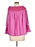Maje 100% Polyester Pink 3/4 Sleeve Blouse Size Lg (3) - photo 2