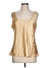 Secret Treasures 100% Polyester Gold Sleeveless Blouse Size L - photo 1