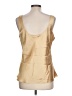 Secret Treasures 100% Polyester Gold Sleeveless Blouse Size L - photo 2