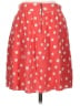 Everly 100% Rayon Polka Dots Red Casual Skirt Size S - photo 2