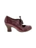 Naya Burgundy Heels Size 8 1/2 - photo 1