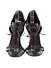 Manolo Blahnik 100% Leather Gray Brown Heels Size EU 38 - photo 2