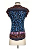 Daniel Rainn Blue Short Sleeve Blouse Size XS - photo 2