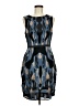 Reiss Graphic Blue Cocktail Dress Size 8 - photo 1