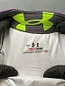 Under Armour 100% Polyester Color Block Purple Athletic Shorts Size S - photo 3