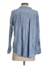 Free People 100% Rayon Blue Long Sleeve Button-Down Shirt Size S - photo 2