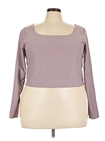 Active by Old Navy 3/4 Sleeve T-Shirt (view 1)