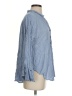Free People 100% Rayon Blue Long Sleeve Button-Down Shirt Size S - photo 4