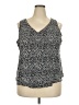 Old Navy 100% Viscose Black Sleeveless Blouse Size XXL - photo 1