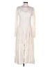 Zimmermann Ivory Devi Lace Long-Sleeve Midi Dress Size 12 (4) - photo 1