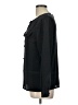 Impressions 100% Polyester Black Long Sleeve Blouse Size 12 - photo 5