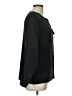 Impressions 100% Polyester Black Long Sleeve Blouse Size 12 - photo 4