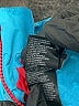 The North Face 100% Nylon Teal Raincoat Size 18 - photo 5