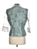 Alex Evenings Silver 3/4 Sleeve Blouse Size L - photo 2