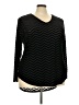 Ruff Hewn Black Long Sleeve Top Size 3X - photo 1