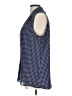 Laundry by Shelli Segal 100% Polyester Blue Sleeveless Blouse Size L - photo 5