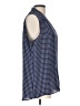 Laundry by Shelli Segal 100% Polyester Blue Sleeveless Blouse Size L - photo 4