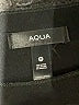Aqua Solid Black Cocktail Dress Size M - photo 7