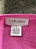 Carmen Carmen Marc Valvo Pink Jacket Size S - photo 6