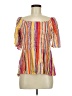 Bobeau Yellow Short Sleeve Blouse Size M - photo 1