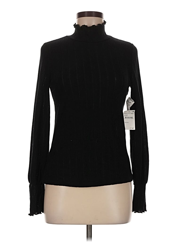Assorted Brands Turtleneck Sweater In Black