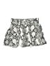 Express 100% Rayon Animal Print Ivory Shorts Size XS - photo 1