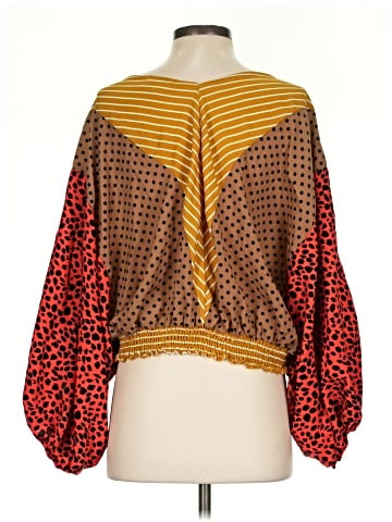 Umgee 3/4 Sleeve Blouse (view 2)
