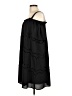 Ann Taylor LOFT 100% Polyester Chevron-herringbone Black Casual Dress Size L - photo 5
