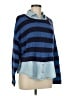 Pilcro 100% Cotton Blue Pullover Sweater Size M - photo 4