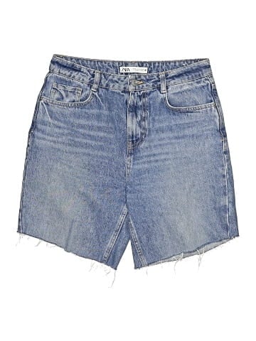Zara Denim Shorts (view 1)