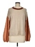 Madewell Color Block Tan Pullover Sweater Size M - photo 1