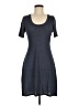 ALTERNATIVE Solid Gray Casual Dress Size M - photo 1