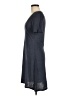 ALTERNATIVE Solid Gray Casual Dress Size M - photo 5