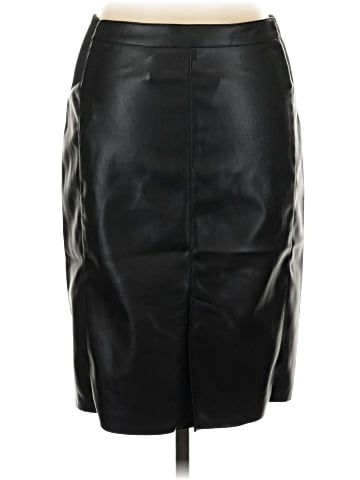 Vero Moda Faux Leather Skirt (view 2)