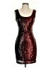 Guess 100% Polyester Metallic Black Cocktail Dress Size S - photo 1