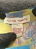 Flying Tomato 100% Polyester Floral Yellow Romper Size L - photo 4