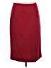 Unbranded 100% Polyester Solid Burgundy Formal Skirt Size 6 (petite) - photo 1
