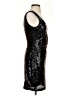 Guess 100% Polyester Metallic Black Cocktail Dress Size S - photo 4