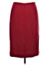 Unbranded 100% Polyester Solid Burgundy Formal Skirt Size 6 (petite) - photo 2