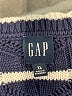 Gap 100% Cotton Stripes Blue Pullover Sweater Size XL - photo 7