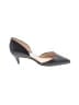 Nine West 100% Leather Orange Black Heels Size 7 - photo 1