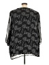 Maggie Barnes 100% Polyester Black 3/4 Sleeve Blouse Size 4X - photo 2