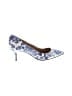 MICHAEL Michael Kors Floral Blue Heels Size 7 - photo 1