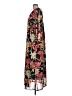IMAN Floral Black Casual Dress Size L - photo 5