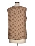 Christopher & Banks 100% Polyester Brown Sleeveless Blouse Size L - photo 2