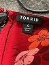 Torrid Burgundy Sleeveless Blouse Size 4X Plus (4) - photo 7